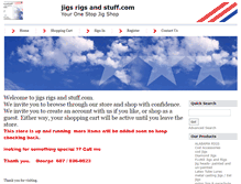 Tablet Screenshot of jigsrigsandstuff.com